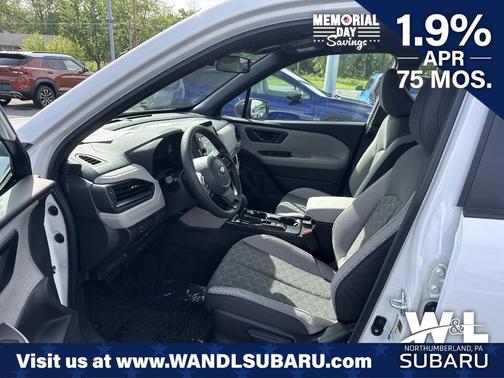 Crystal White Pearl 2026 Subaru Forester