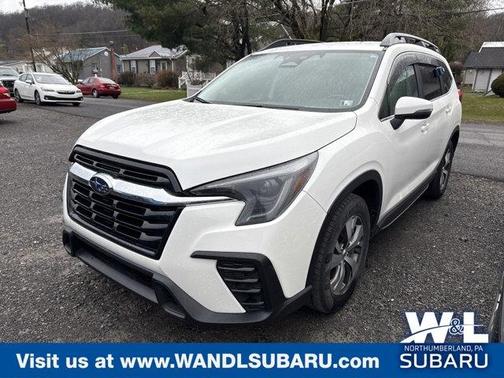 Crystal White Pearl 2023 Subaru Ascent Premium 7-Passenger