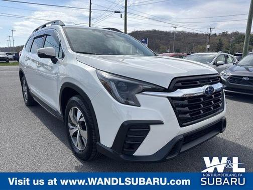Crystal White Pearl 2023 Subaru Ascent Premium 7-Passenger