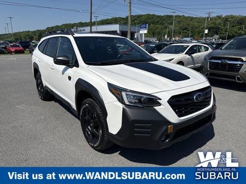 Crystal White Pearl 2023 Subaru Outback Wilderness