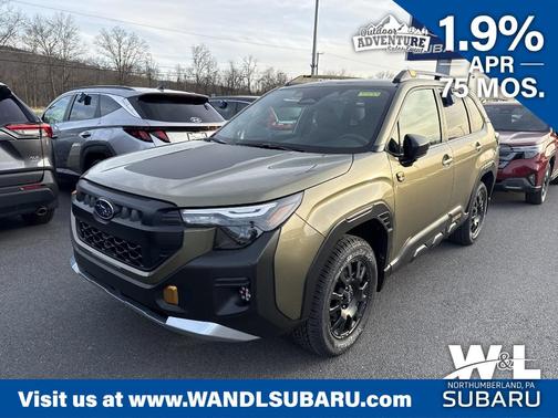 Autumn Green 2026 Subaru Forester Wilderness