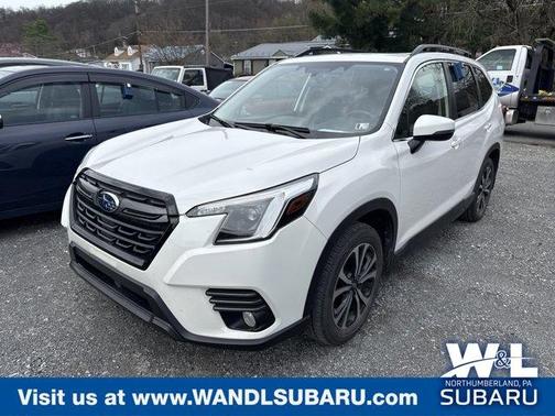Crystal White Pearl 2023 Subaru Forester Limited