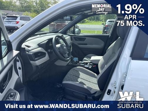 Crystal White Pearl 2026 Subaru Forester