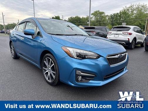 Island Blue Pearl 2018 Subaru Impreza 2.0i Limited