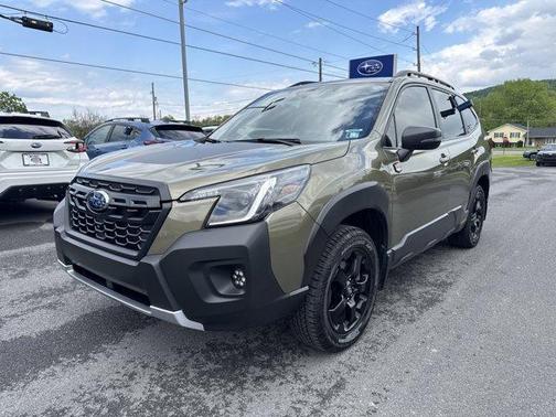Autumn Green Metallic 2024 Subaru Forester Wilderness