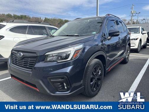 Dark Blue Pearl 2021 Subaru Forester Sport