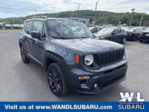 Slate Blue Pearlcoat 2021 Jeep Renegade Latitude