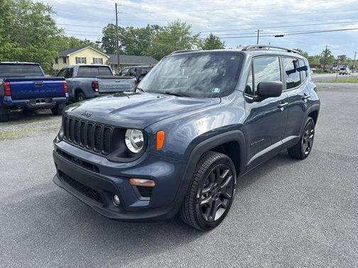 Slate Blue Pearlcoat 2021 Jeep Renegade Latitude