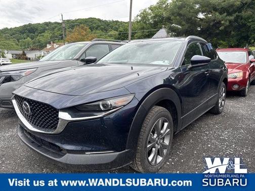 Deep Crystal Blue Mica 2024 Mazda CX-30 Premium Package
