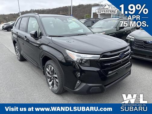 Crystal Black Silica 2026 Subaru Forester Touring