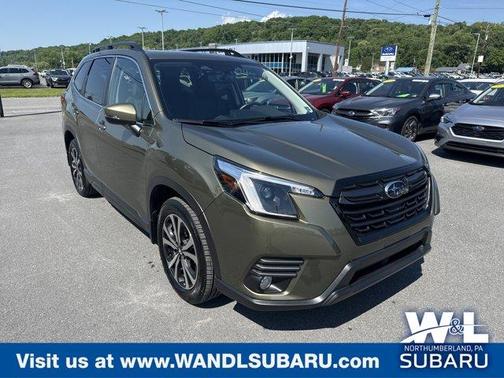 Autumn Green Metallic 2022 Subaru Forester Limited