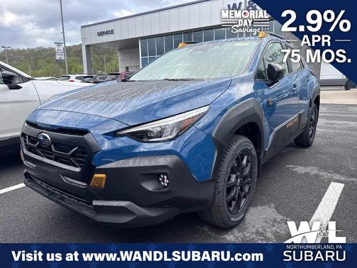 Geyser Blue 2026 Subaru Crosstrek Wilderness