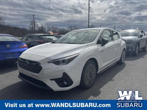Crystal White Pearl 2026 Subaru Impreza RS