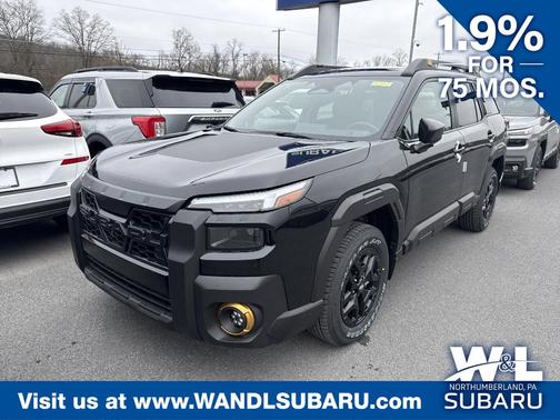 Crystal Black Silica 2026 Subaru Outback Wilderness