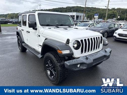 Bright White Clearcoat 2020 Jeep Wrangler Unlimited Sport Altitude