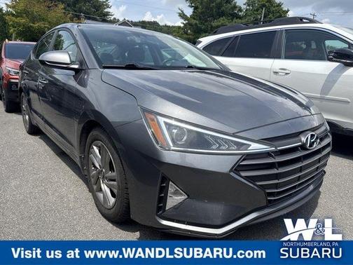 Machine Gray 2020 Hyundai ELANTRA SEL