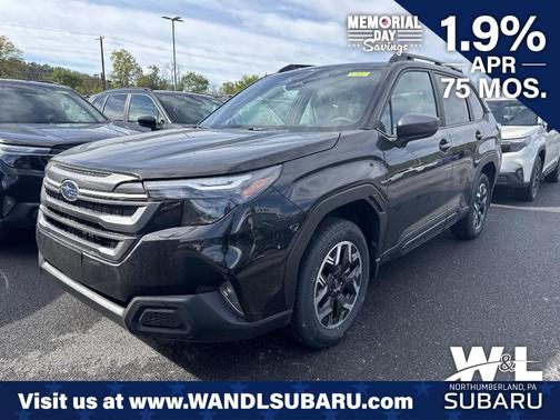 Crystal Black Silica 2026 Subaru Forester Premium