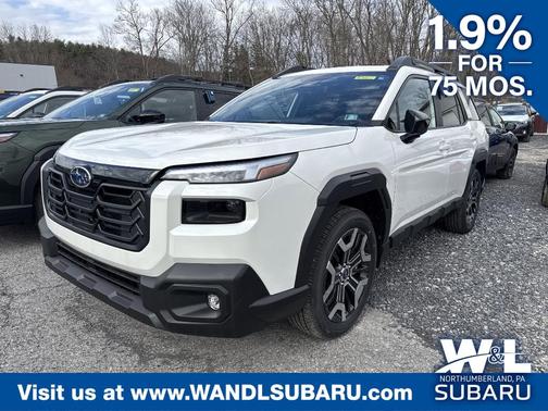 Crystal White Pearl 2026 Subaru Outback Touring XT