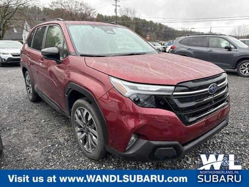 Crimson Red Pearl 2025 Subaru Forester Touring