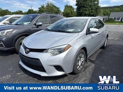 Silver 2015 Toyota Corolla L