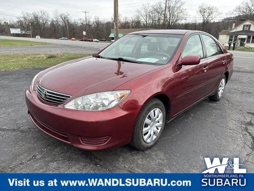 Red 2005 Toyota Camry LE