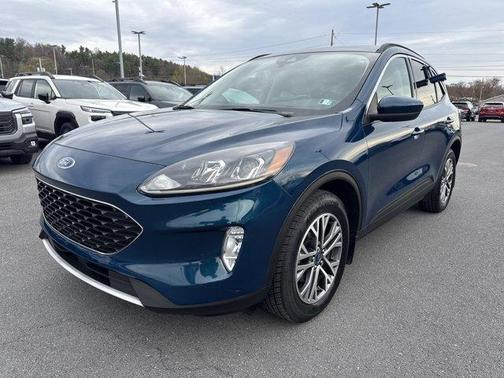 Blue 2020 Ford Escape SEL