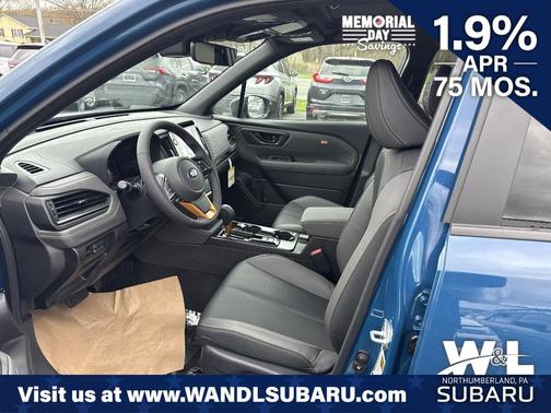 Geyser Blue 2026 Subaru Forester Wilderness