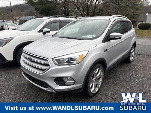 Silver 2019 Ford Escape Titanium