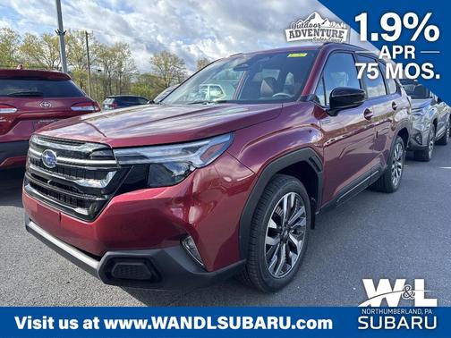 Crimson Red Pearl 2026 Subaru Forester Touring