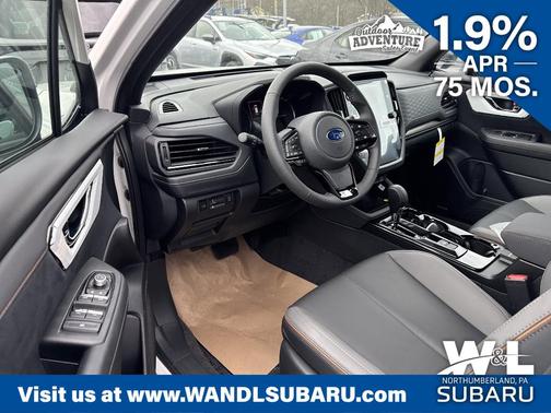 Crystal White Pearl 2026 Subaru Forester Sport