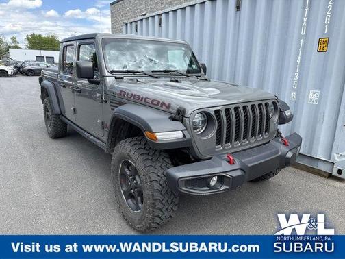 Sting Gray Clearcoat 2022 Jeep Gladiator Rubicon