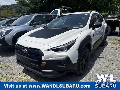 Crystal White Pearl 2024 Subaru Crosstrek Wilderness