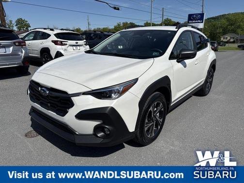 Crystal White Pearl 2024 Subaru Crosstrek Premium