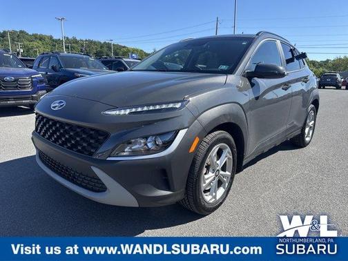 Gray 2023 Hyundai KONA SEL