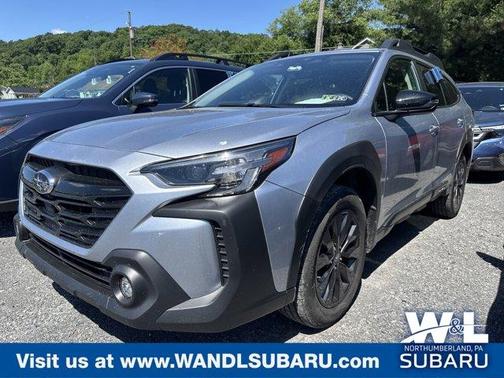 Ice Silver Metallic 2025 Subaru Outback Onyx Edition