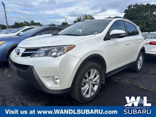 White 2013 Toyota RAV4 Limited