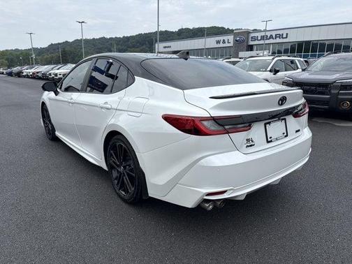 White 2025 Toyota Camry XSE