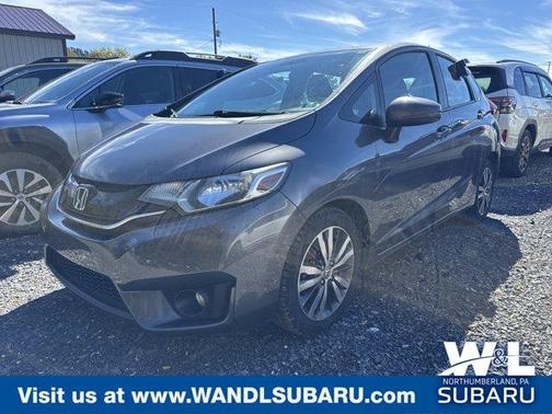 Silver 2015 Honda Fit EX