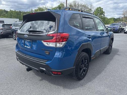 Geyser Blue 2022 Subaru Forester Wilderness