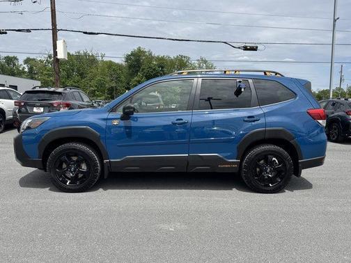Geyser Blue 2022 Subaru Forester Wilderness