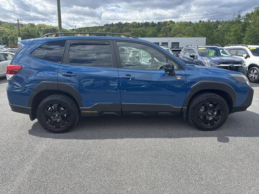 Geyser Blue 2022 Subaru Forester Wilderness
