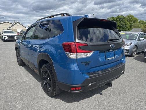 Geyser Blue 2022 Subaru Forester Wilderness