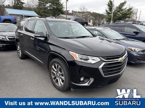 Mosaic Black Metallic 2019 Chevrolet Traverse Premier