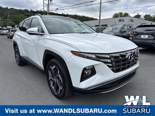 Serenity White Pearl 2023 Hyundai TUCSON Hybrid Limited