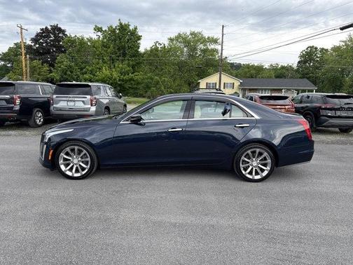 Dark Adriatic Blue Metallic 2018 Cadillac CTS 2.0L Turbo Luxury