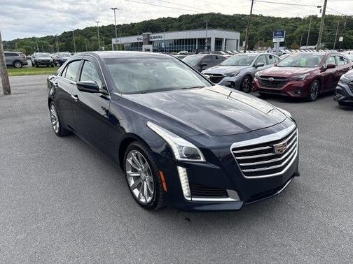 Dark Adriatic Blue Metallic 2018 Cadillac CTS 2.0L Turbo Luxury