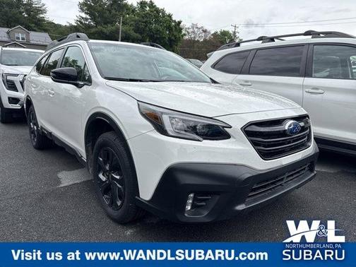 Crystal White Pearl 2022 Subaru Outback Onyx Edition XT