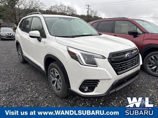 Crystal White Pearl 2024 Subaru Forester Premium