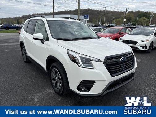Crystal White Pearl 2024 Subaru Forester Premium