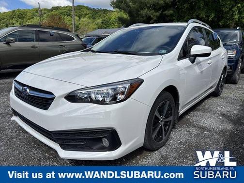 Crystal White Pearl 2023 Subaru Impreza Premium
